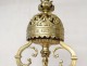 Bronze dragons gothic chandelier billiard Viollet-le-Duc Napoleon III XIXth