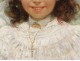 HST child portrait girl communion table crosses Jacques twentieth Madiol