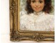 HST child portrait girl communion table crosses Jacques twentieth Madiol