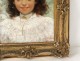 HST child portrait girl communion table crosses Jacques twentieth Madiol