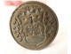 Bronze stamp seal coat eagle emblem seal star castle XVIII