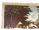 Pair HST scenes wolf hunting boar dogs French School Eighteenth