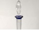 Service port 6 glasses of wine carafe cut crystal cobalt twentieth St. Louis