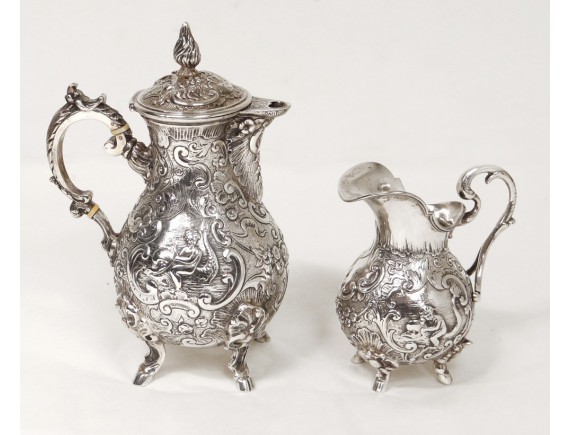 Pot à Lait Christofle – Métal Argenté – Style Louis XV – Dauphiné – Occasion