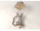 Baccarat crystal ewer small solid silver Minerva goldsmith Labat XIX