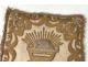 Pale golden chalice gold silver embroidery son Paschal Lamb 18th church altar