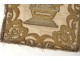 Pale golden chalice gold silver embroidery son Paschal Lamb 18th church altar