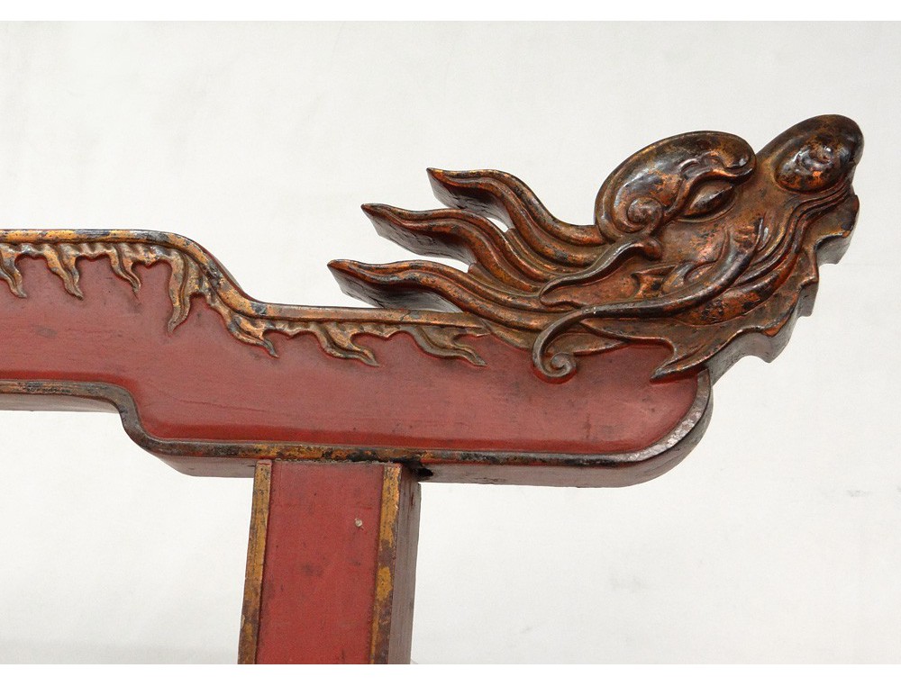 Gong En Laiton De Style Chinois Ornement De Gong Vintage Avec