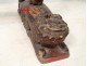 Gong polychrome carved dragons Chinese Temple copper eighteenth China