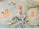 Table gouache range cherubs woman Prunier Nicolaÿ Art Nouveau XIXth