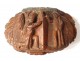 Snuffbox corozo characters carved soldier tomb Emperor St. Helen Nineteenth
