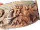 Snuffbox corozo carved putti putti work harp musician convict nineteenth