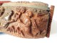 Snuffbox corozo carved putti putti work harp musician convict nineteenth