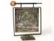 Gong bronze metal table Loys doe deer brassware Art Deco 1930 XX
