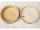 Round box pearl flower romantic music instruments XIX Restoration