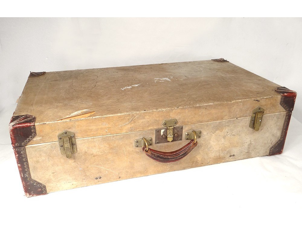 VALISE HERMÈS TOILE H et Cuir EUR 800,00 - FR