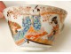 Tea Service 8 pieces porcelain tea cups Kutani Japanese geishas nineteenth