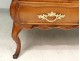 Louis XV commode pan Provencal cherry carved marble eighteenth century