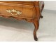 Louis XV commode pan Provencal cherry carved marble eighteenth century