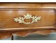 Louis XV commode pan Provencal cherry carved marble eighteenth century