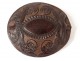 Snuffbox coconut box carved flower basket nineteenth convict labor