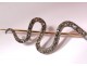 Broche Brutaliste Vintage Signée Artiste - Métaux Mixtes Argenté - Occasion Bel état