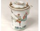 Coffee pot bath Chinese porcelain signed characters Daoguang nineteenth