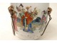 Coffee pot bath Chinese porcelain signed characters Daoguang nineteenth