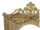 Cadre Renaissance bronze doré putti angelots guirlandes fleurs frame XIXème