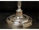 Candlestick silvered bronze Louis XVI 18th