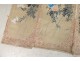 4 rolls Japanese paintings on silk flowers birds Japan signed nineteenth