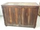 Empire mahogany dresser Cuba flamed marble columns gilded bronze XIXth century