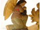 Tabor holder carved gilt monstrance, Angels, 19th