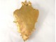 Cartel Louis XV gilt bronze openwork flowers foliage clock Napoleon III XIXth