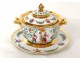 Compotier porcelaine Clignancourt Monsieur Comte Provence décor chinois 18è