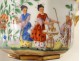 Compotier porcelaine Clignancourt Monsieur Comte Provence décor chinois 18è