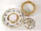 Compotier porcelaine Clignancourt Monsieur Comte Provence décor chinois 18è