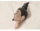 China man figurine man bun glazed pottery early twentieth century