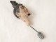 China man figurine man bun glazed pottery early twentieth century