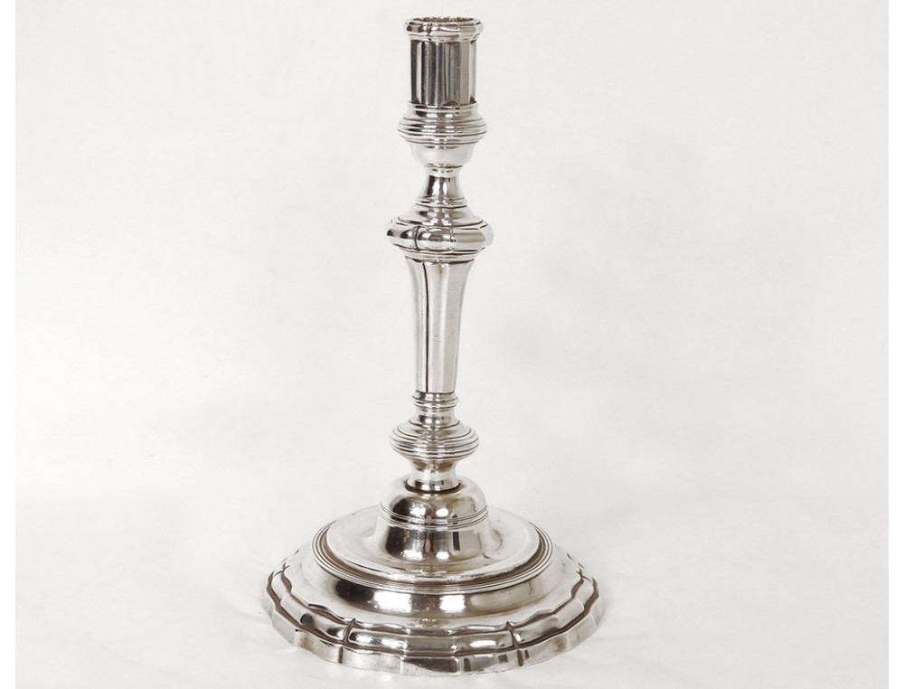 Bougeoir Louis XV argent massif Fermiers Généraux Paris 1768 XVIIIè siècle