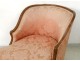 Long Duchess Louis XV carved walnut eighteenth century boat chair