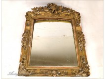 Mirror Louis XV carved gilded 18th