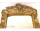 Mirror Louis XV carved gilded 18th