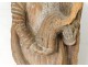 religious statue Virgin and Child Jesus carved sixteenth century wood