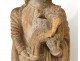 religious statue Virgin and Child Jesus carved sixteenth century wood