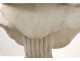 Carrara marble bust Grand musician classical organ composer NapIII nineteenth