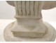 Carrara marble bust Grand musician classical organ composer NapIII nineteenth