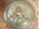 bronze marble Decorative cup golden cherub putti books Napoleon III XIXth