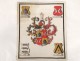 blazon vellum Arms Cabeliau Van der Keessel Mol Flemish Holland XVIIIè