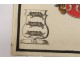 blazon vellum Arms Cabeliau Van der Keessel Mol Flemish Holland XVIIIè